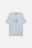 Футболка хлопковая с принтом - цвет голубой - 7