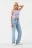 Майка CROPTOP хлопковая на тонких бретелях - цвет сиреневый - 4
