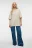 Футболка oversize хлопковая базовая - цвет бежевый - 4