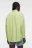 Блузка-рубашка oversize хлопковая классическая - цвет зеленый - 3