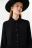 Платье-рубашка вискозное oversize - цвет черный - 7