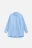 Рубашка oversize удлиненная - цвет голубой - 9