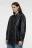 Рубашка oversize из искусственной кожи с нагрудными карманами - цвет черный - 2