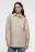 Рубашка oversize из искусственной кожи с нагрудными карманами - цвет бежевый - 2
