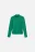 Водолазка облегающая в рубчик - цвет зеленый - 7