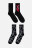 набор носков высоких с принтом (2 пары)