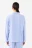 Рубашка пижамная вискозная oversize - цвет голубой - 3
