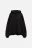 Толстовка oversize утепленная флисовая - цвет черный - 7