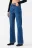 Джинсы flare расклешенные хлопковые - цвет синий - 2