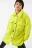 Куртка-рубашка oversize из искусственного меха - цвет зеленый - 8