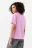 Футболка базовая хлопковая oversize - цвет розовый - 3