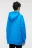 Толстовка oversize с капюшоном и карманом - цвет голубой - 3