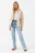 Куртка стеганая oversize - цвет бежевый - 4