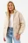 Куртка стеганая oversize - цвет бежевый - 5