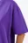 Футболка хлопковая oversize - цвет фиолетовый - 6