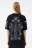 Футболка oversize с тату-принтом - цвет черный - 3