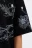 Футболка oversize с тату-принтом - цвет черный - 6