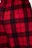 брюки пижамные клетчатые унисекс - цвет красный - 6