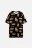 Футболка хлопковая oversize с принтом - цвет черный - 7