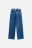 Джинсы wide leg с потертостями на карманах - цвет голубой - 7