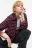 Рубашка oversize хлопковая с выбеленным эффектом - цвет красный - 7