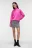 Свитер вискозный oversize с воротником-стойкой - цвет розовый - 4