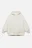 Куртка-бомбер oversize с трикотажным капюшоном - цвет бежевый - 8