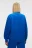Свитшот хлопковый базовый oversize - цвет синий - 3