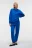Свитшот хлопковый базовый oversize - цвет синий - 4