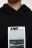 Толстовка хлопковая oversize с принтом - цвет черный - 5