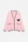 Кардиган oversize удлиненный с нашивкой - цвет розовый - 9