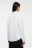 Блузка-рубашка ViShirt базовая из вискозы - цвет белый - 3
