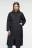 Пальто oversize стеганое с отложным воротником - цвет черный - 9