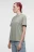 Футболка хлопковая базовая oversize - цвет зеленый - 2