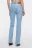 Джинсы клеш облегающие со средней посадкой - цвет голубой - 3