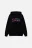 Толстовка хлопковая oversize с принтом - цвет черный - 8