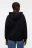 Толстовка хлопковая oversize с принтом - цвет черный - 3