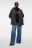 Толстовка хлопковая oversize с принтом - цвет черный - 7