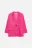 Пиджак oversize однобортный из костюмной ткани - цвет розовый - 9