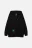 Толстовка oversize хлопковая на молнии с капюшоном - цвет черный - 9