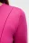 Лонгслив облегающий с волнистыми краями - цвет розовый - 7