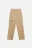 Брюки карго джинсовые прямые с заниженной посадкой - цвет бежевый - 7