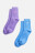 набор носков высоких с маленьким принтом (2 пары)