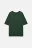 Футболка oversize хлопковая однотонная - цвет зеленый - 7