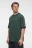 Футболка oversize хлопковая однотонная - цвет зеленый - 3
