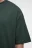 Футболка oversize хлопковая однотонная - цвет зеленый - 6