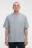 футболка oversize хлопковая однотонная