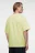 Футболка oversize хлопковая однотонная - цвет бежевый - 3