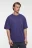 Футболка oversize хлопковая однотонная - цвет бордовый - 1