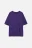 Футболка oversize хлопковая однотонная - цвет бордовый - 7
